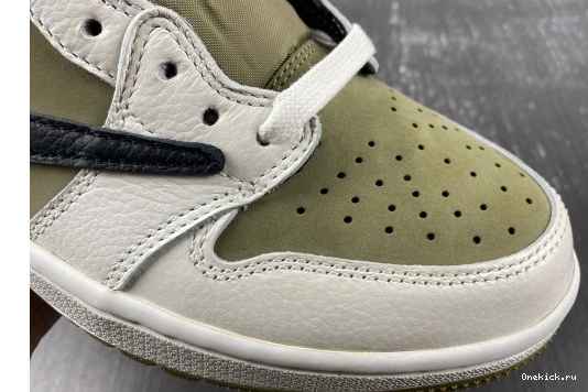 FZ3124-200 Olive 112 ModernLook Low Retro Neutral Golf Jordan Scott 1 Travis 0610